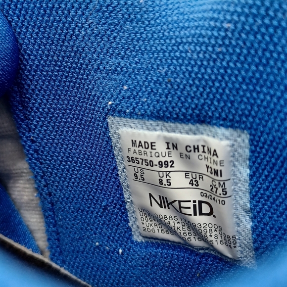 Boise St. Univ.-Air Zoom Flight Five iD (China exclusive) - Picture 7 of 13